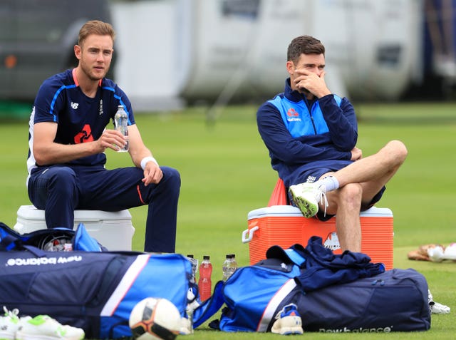 Stuart Broad, left, and James Anderson are unlikely to miss out at Trent Bridge (Adam Davy/PA)