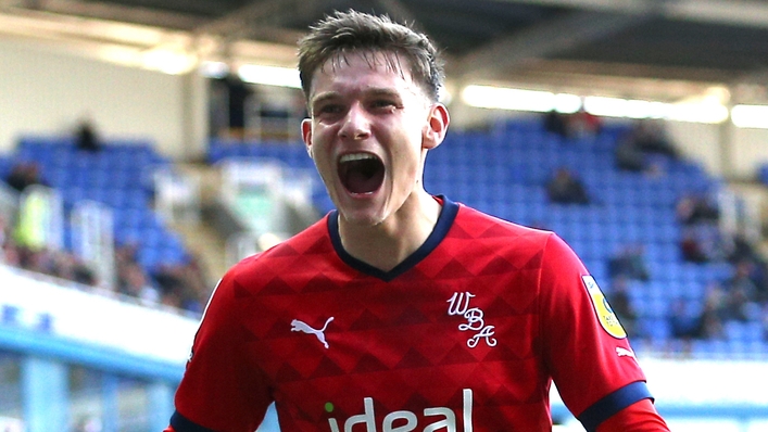 Taylor Gardner-Hickman scored West Brom’s second goal (Nigel French/PA)