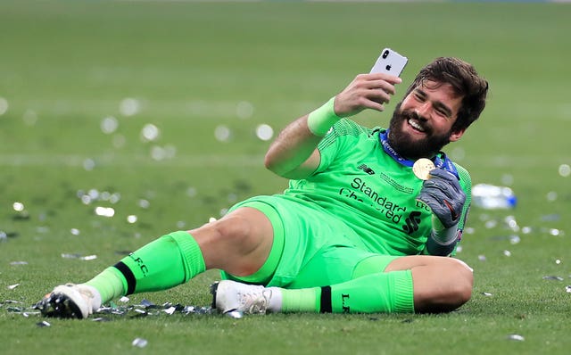 Alisson Becker helped Liverpool to Champions League final success over Tottenham.