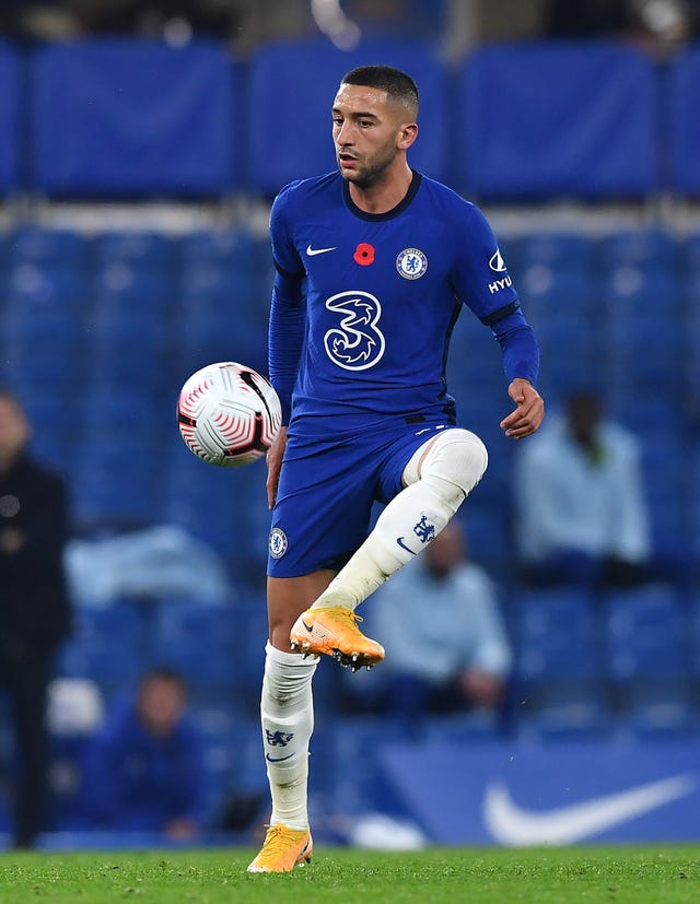 Hakim Ziyech (pictured) and Callum Hudson-Odoi are recovering from hamstring issues