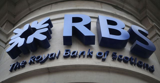 Photo of the RBS logo