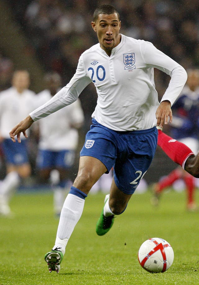 Jay Bothroyd in action for Engladn