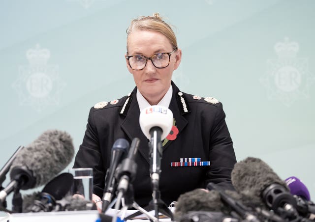 Merseyside Chief Constable Serena Kennedy 