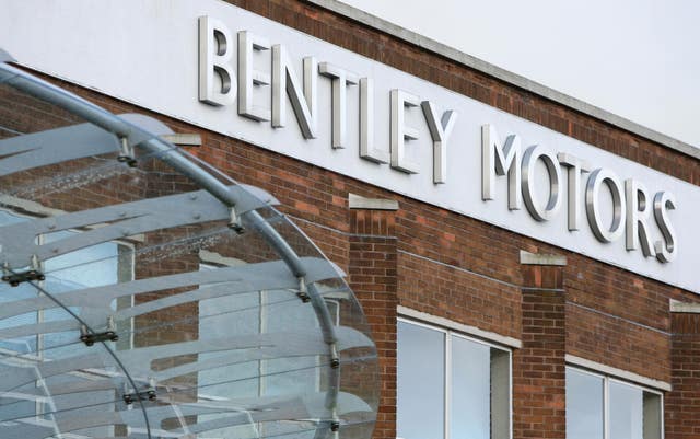 The Bentley Motors factory in Crewe, Cheshire