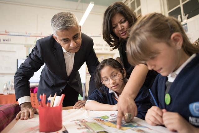 Mayor of London Sadiq Khan has welcomed the decision to keep schools shut