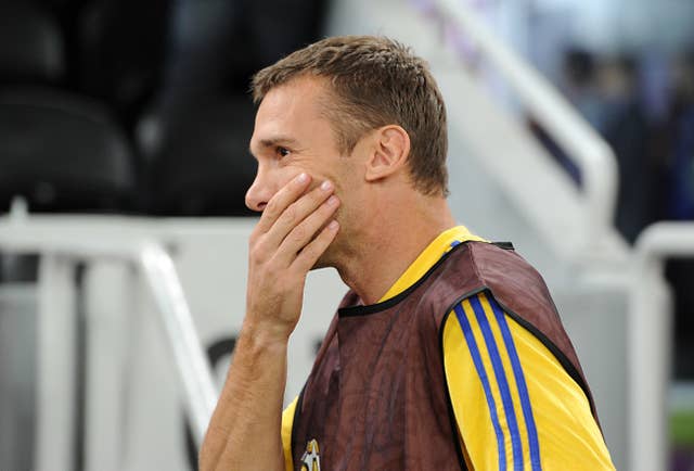 Shevchenko has revealed his mother and sister are still in Kyiv and have told him they want to stay (Anthony Devlin/PA).