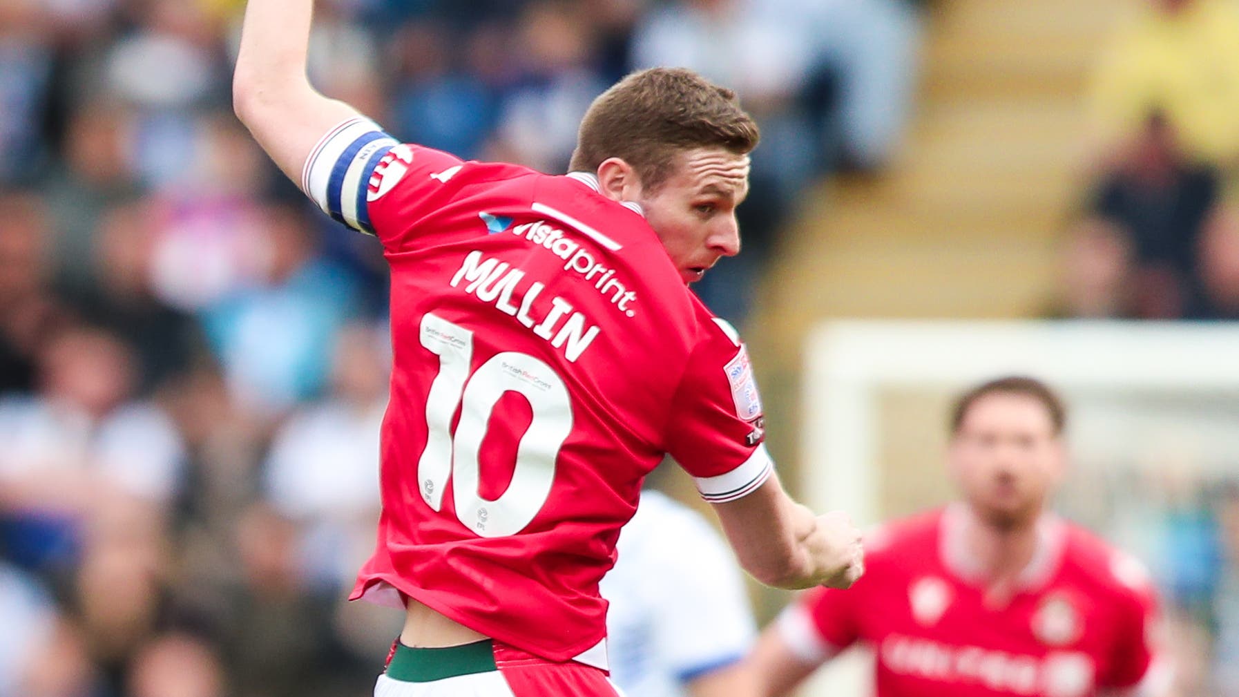 Paul Mullin equalised for Wrexham (Rhianna Chadwick/PA)