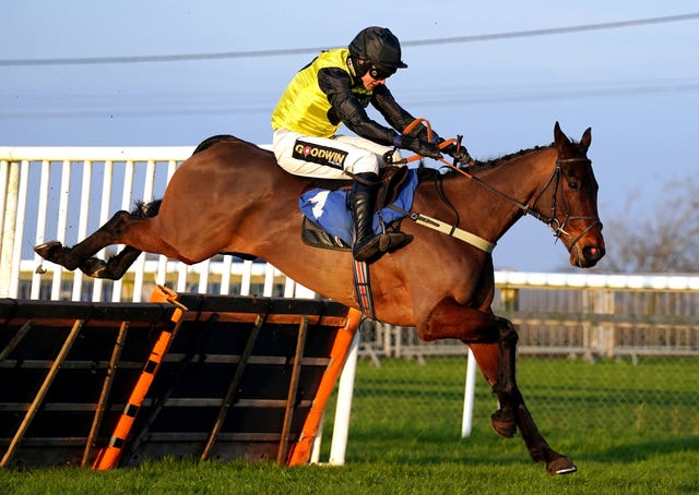 Aucunrisque winning over hurdles at Wincanton