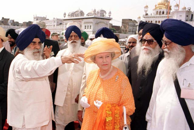 The Queen in India