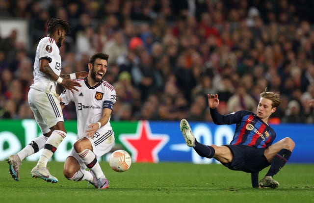 Barcelona v Manchester United – UEFA Europa League – Play offs – First Leg – Spotify Camp Nou