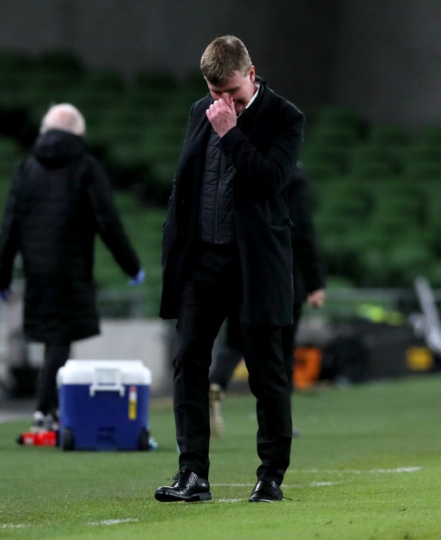 Stephen Kenny is yet to taste victory in 10 games as Republic of Ireland manager