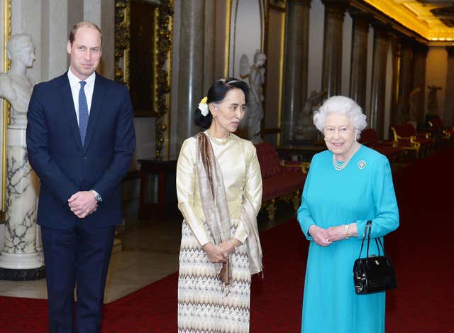 Aung San Suu Kyi UK visit