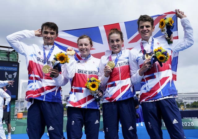 Alex Yee, Georgia Taylor-Brown Jess Learmonth and Jonny Brownlee took gold in Tokyo