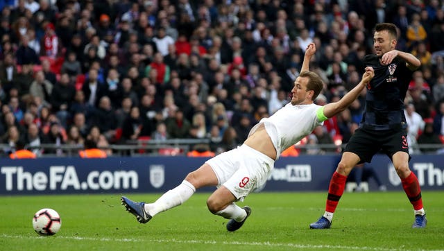 Harry Kane stabbed home England's winner in the closing minutes (Nick Potts/PA).