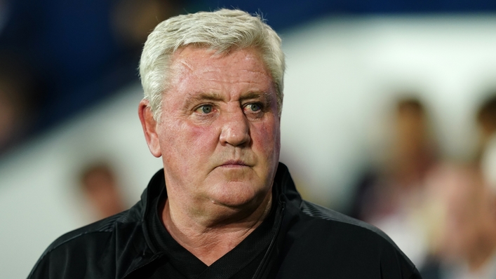 West Brom manager Steve Bruce is under increasing pressure following the draw at home to Luton (Martin Rickett/PA)