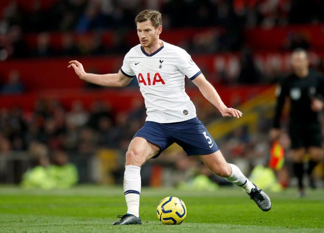 Jan Vertonghen is out of contract at the end of the season and does not look like he will sign a new one