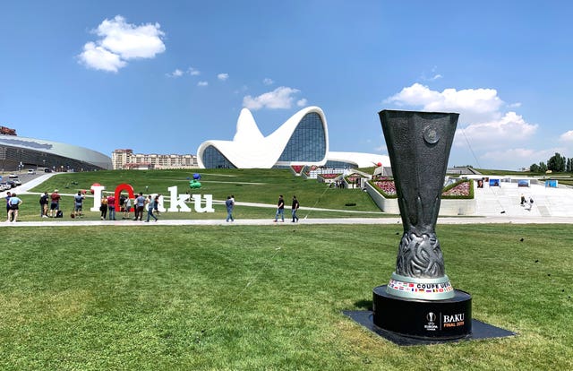 Chelsea and Arsenal compete for the Europa League in Baku on Wednesday