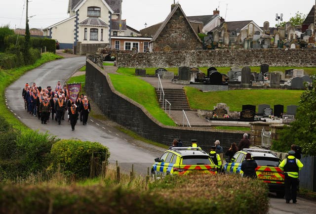 Drumcree Orange Order parade