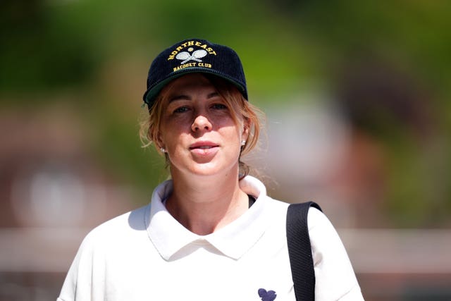 Anastasia Pavlyuchenkova pictured at Wimbledon