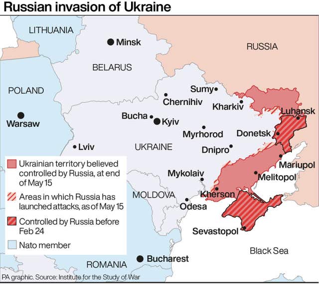 Russian invasion of Ukraine.