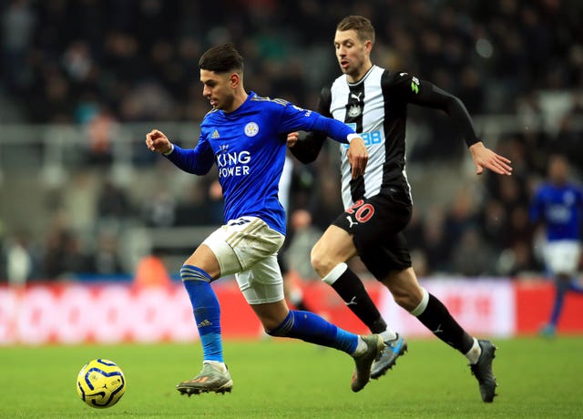 Ayoze Perez opened the scoring for Leicester
