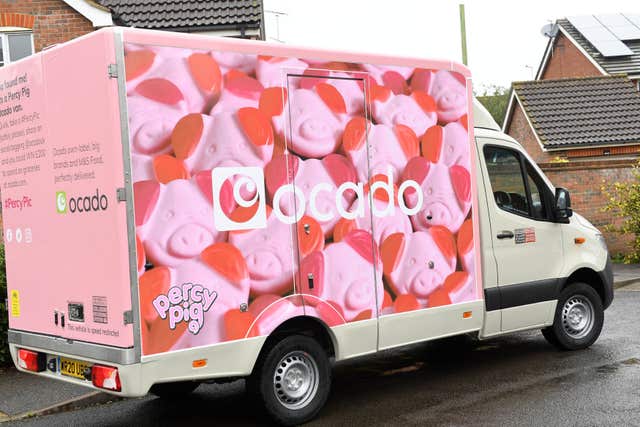 Ocado delivery van