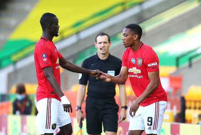 Eric Bailly and Anthony Martial are out of Thursday's game