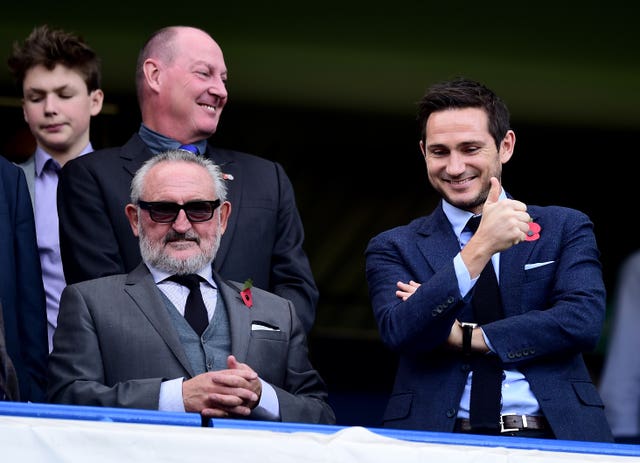 Frank Lampard (right) eclipsed the achievements of his father Frank senior (left)