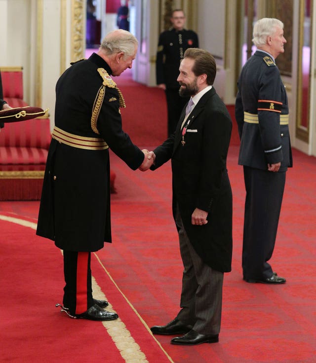 Investitures at Buckingham Palace