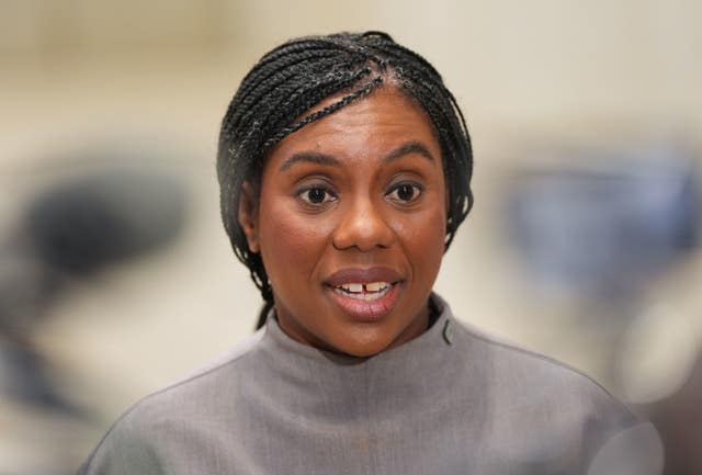 Kemi Badenoch on a visit to Buckinghamshire