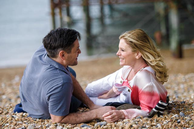 Michael Landes and Emilia Fox