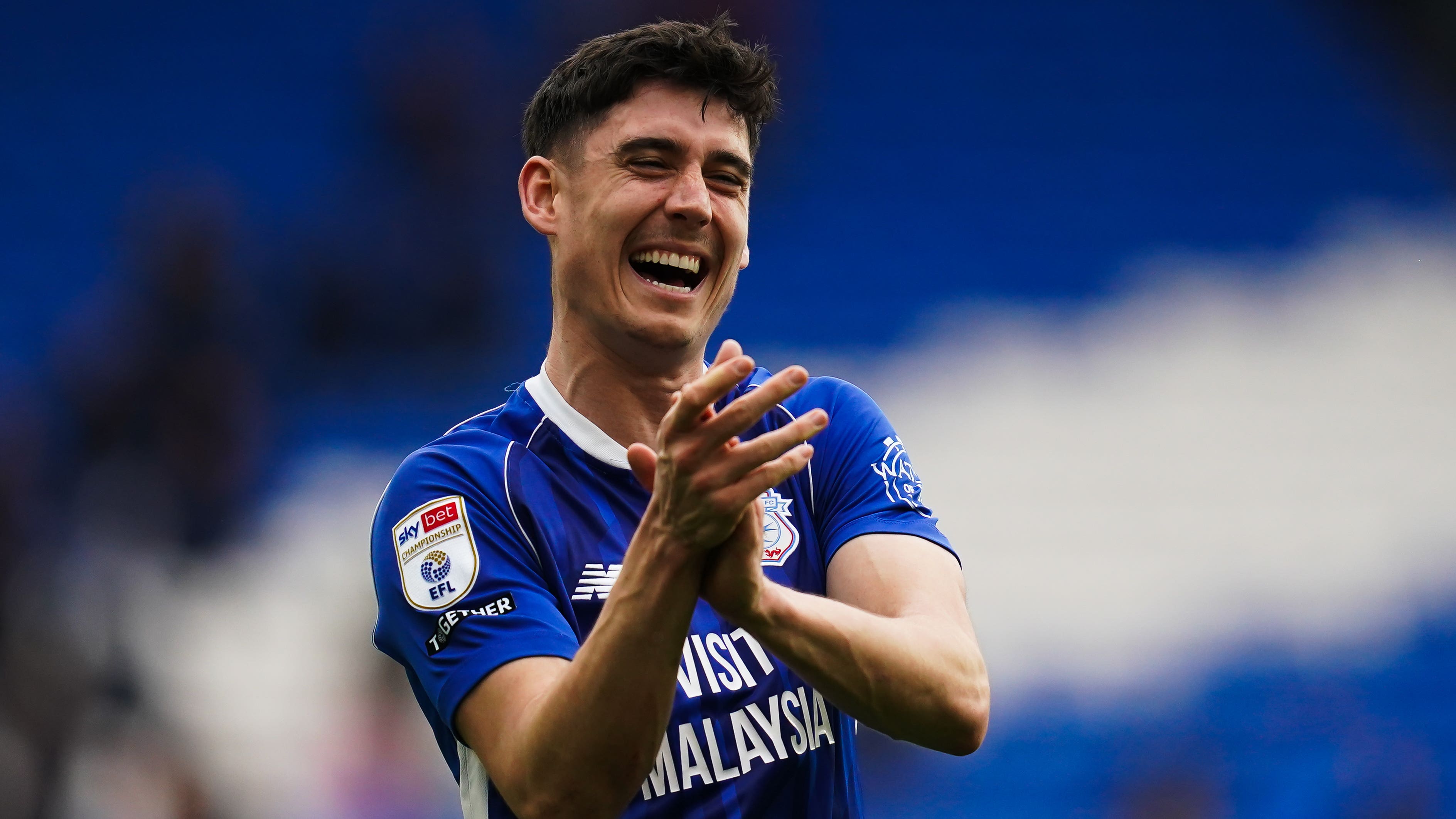 Callum O’Dowda netted a stoppage-time winner for Cardiff against Norwich (Robbie Stephenson/PA)