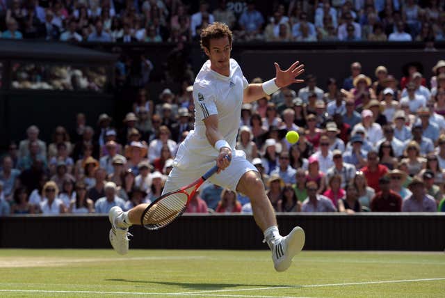 Jack Draper was among the crowd when Andy Murray won Wimbledon in 2013