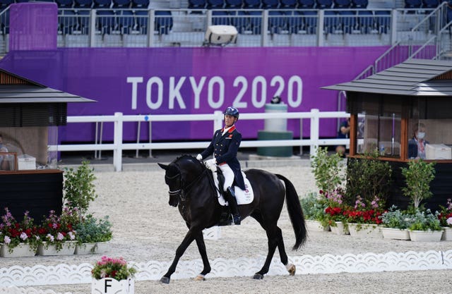Carl Hester in action 