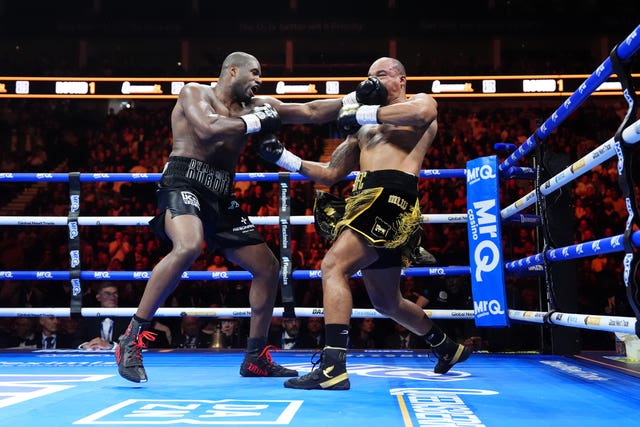 Daniel Dubois dominated from the outset 