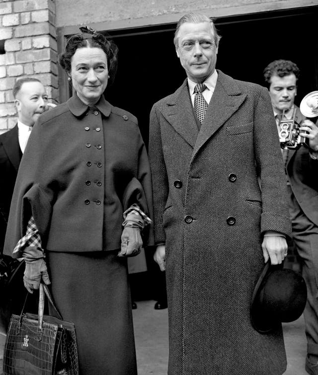 The Duke and Duchess of Windsor, pictured in 1949 