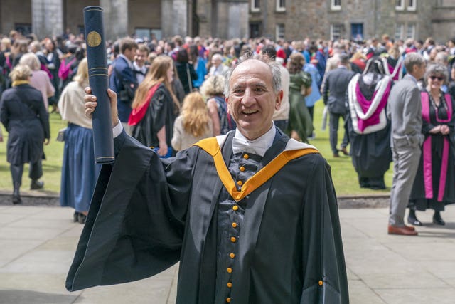 Armando Iannucci receives honorary degree