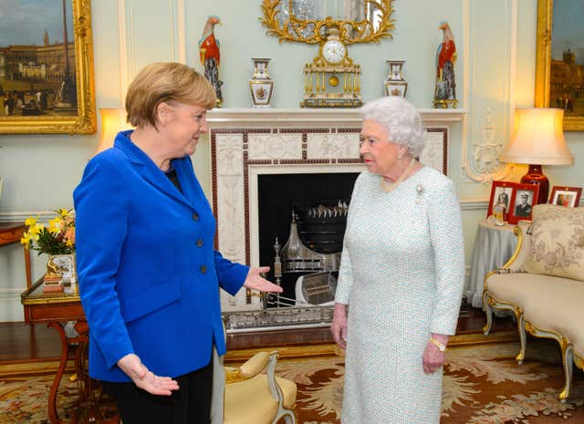 Angela Merkel’s visit to London