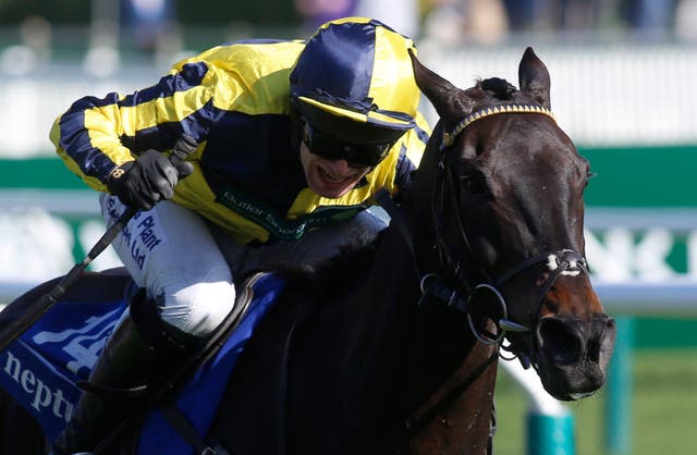 Willoughby Court en route to victory in the Neptune Investment Novices' Hurdle at the Cheltenham Festival