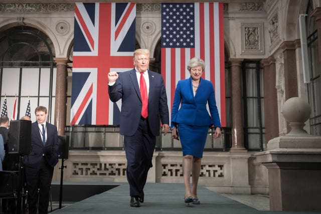 President Trump state visit to UK – Day Two