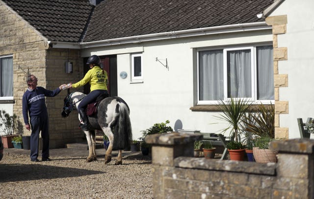 Rescue pony book delivery