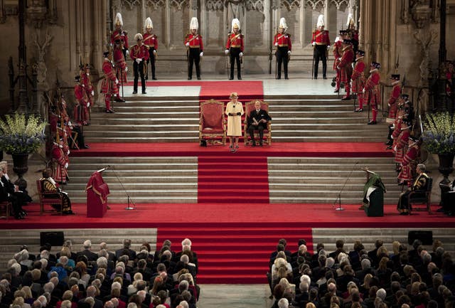 Royal visit to the Houses of Parliament