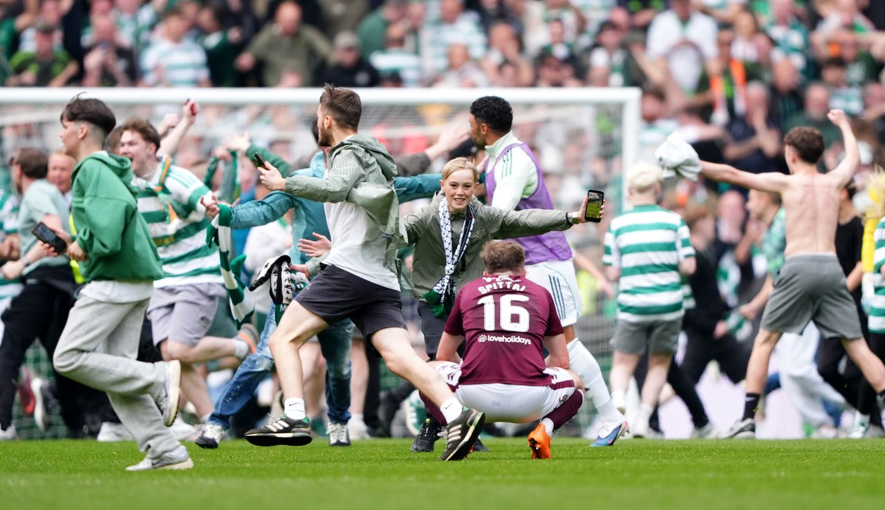 Swinney non-committal on pitch invasion ban after ‘astonishingly poor ...