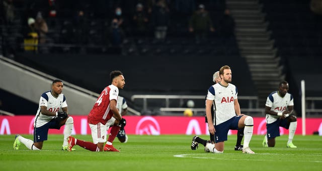 Premier League players have continued to take a knee since football resumed in June