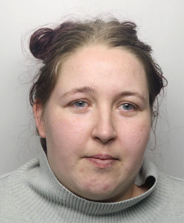 Lola's mother Sinead James was jailed for six years for causing or allowing the death of her child (Dyfed-Powys Police/PA)