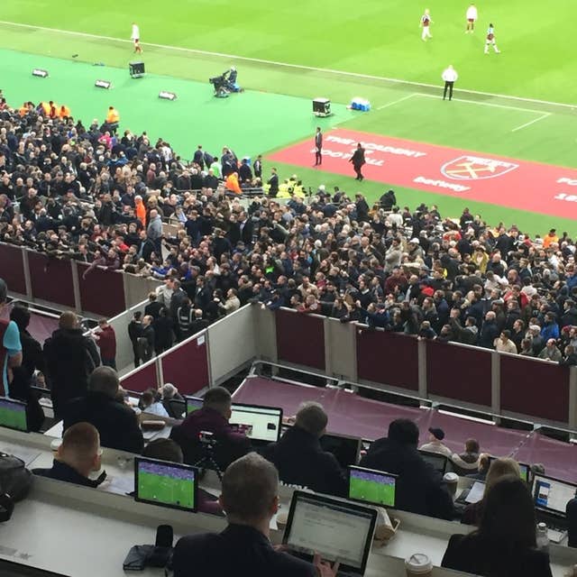 West Ham United Crowd Trouble