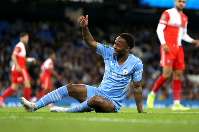 Sterling has found opportunities limited so far this season