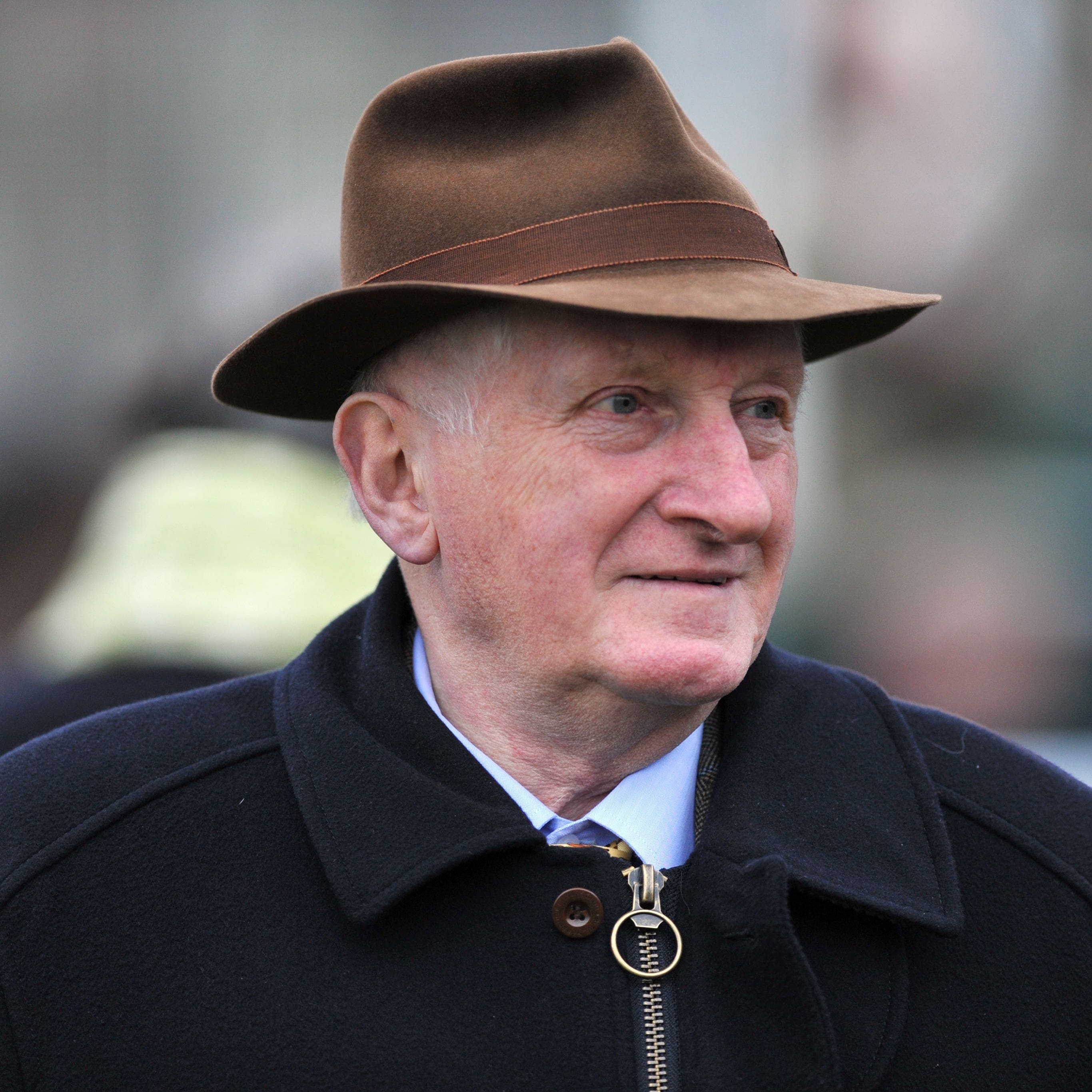 Former Trainer Martin Pipe who feels racing is unlikely to resume on Wednesday
