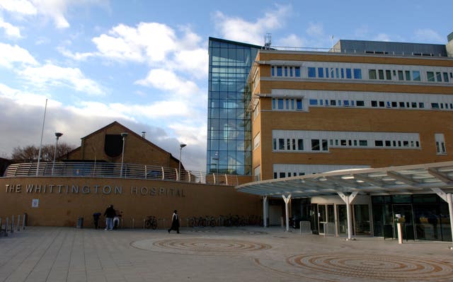 The Whittington Hospital in north London