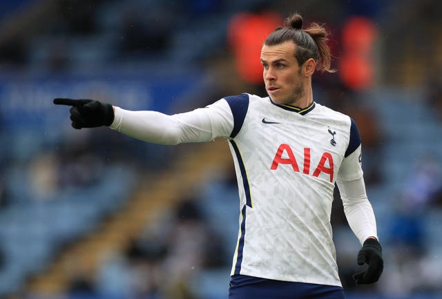 Bale returned to Tottenham on loan for the 2020-21 season (Mike Egerton/PA).